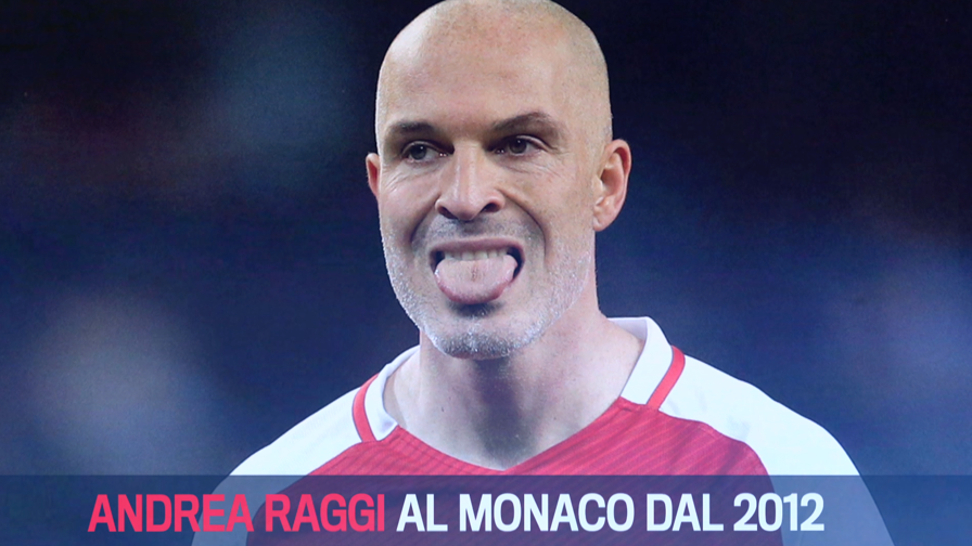 Seconda Maglia AS Monaco Andrea RAGGI Seconda Maglia AS Monaco Andrea RAGGI
